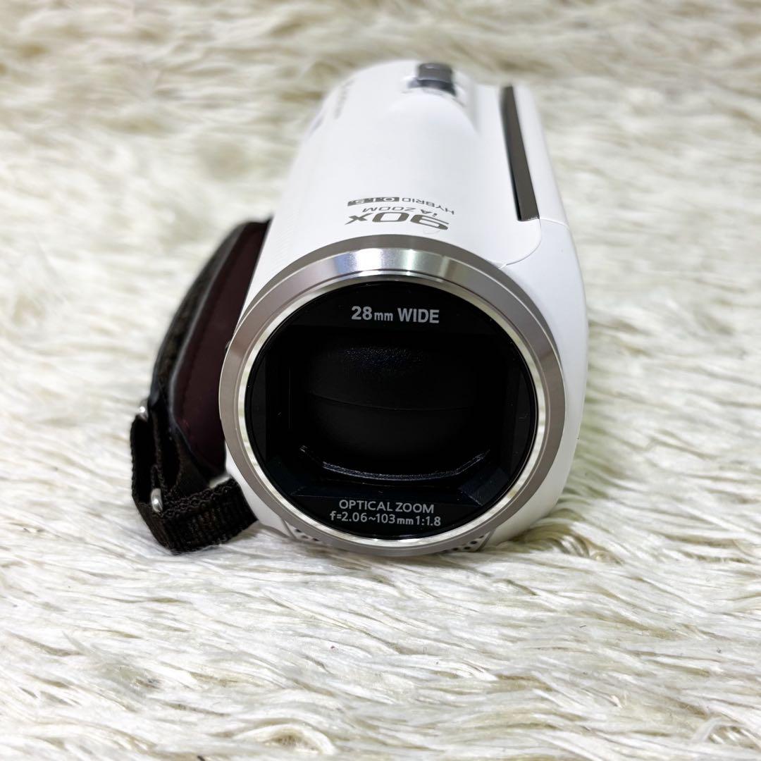 【未使用級】パナソニック ハンディカム HC-V360MS-W ビデオカメラ