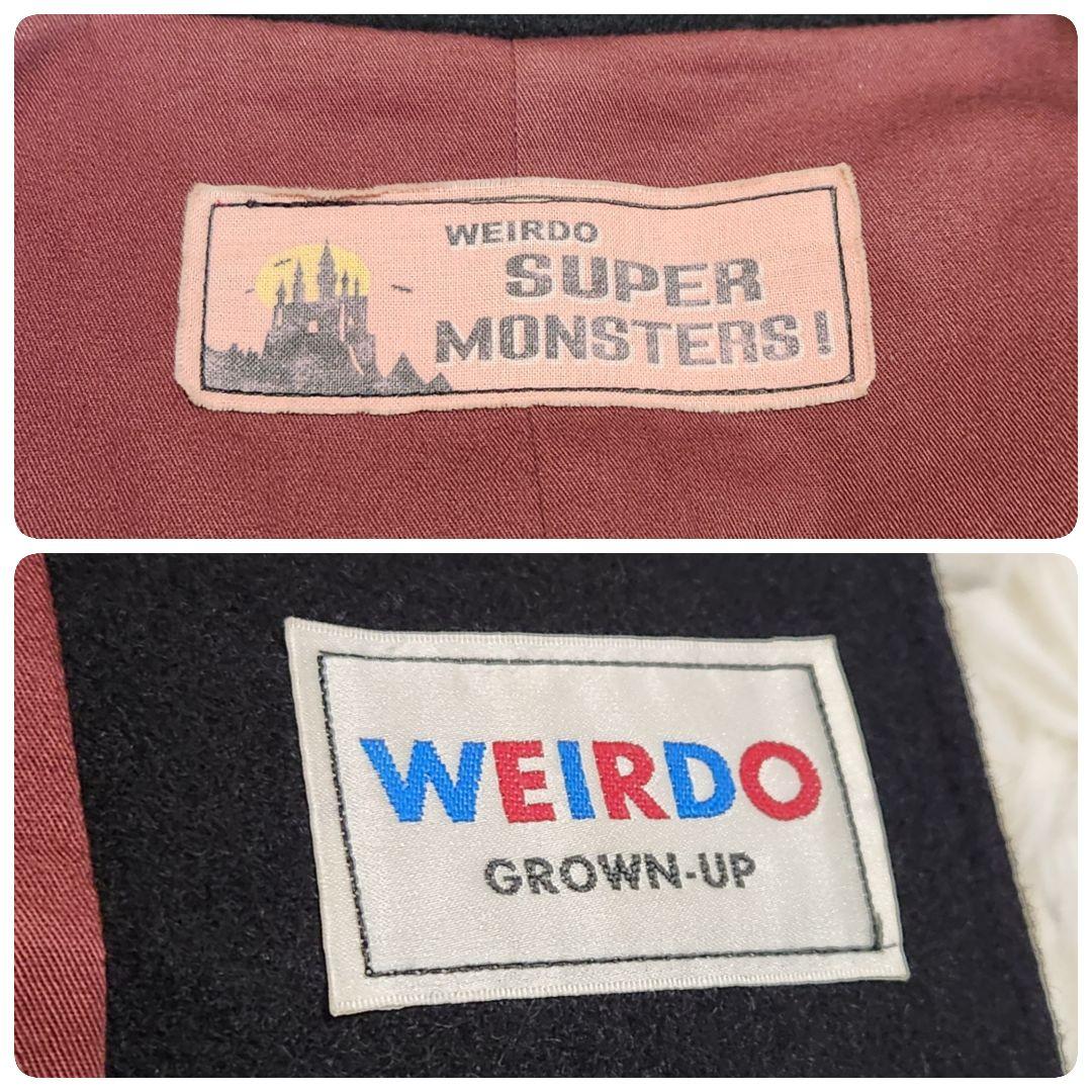 【美品】WEIRDO 日本製 ステンカラー モンスターコート XLサイズ