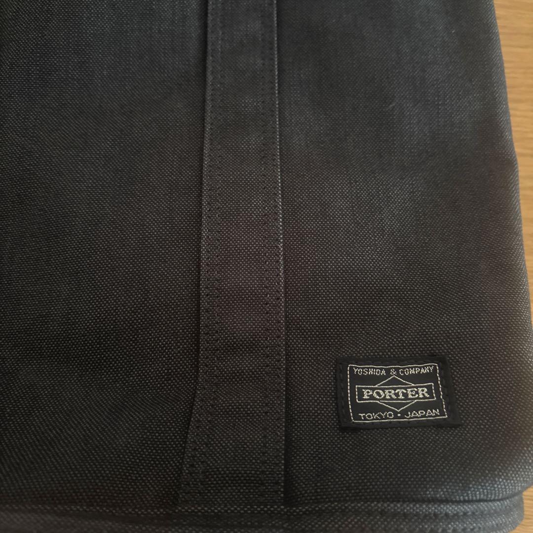 【使いやすい】PORTER デニム トート ポーター A4 ジップ デニム