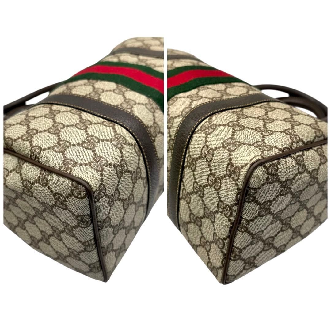 極美品 GUCCI オールドグッチ シェリーライン ミニ ボストンバッグ