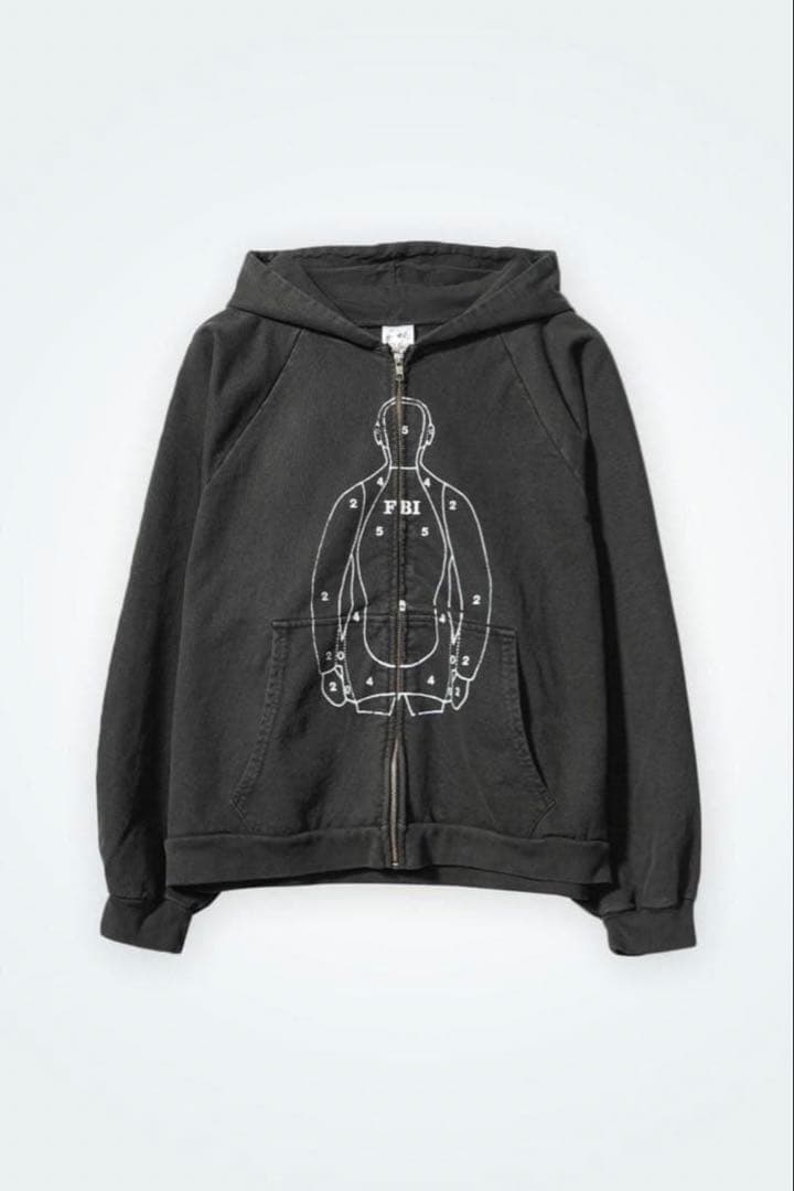 basketcase ジップパーカー