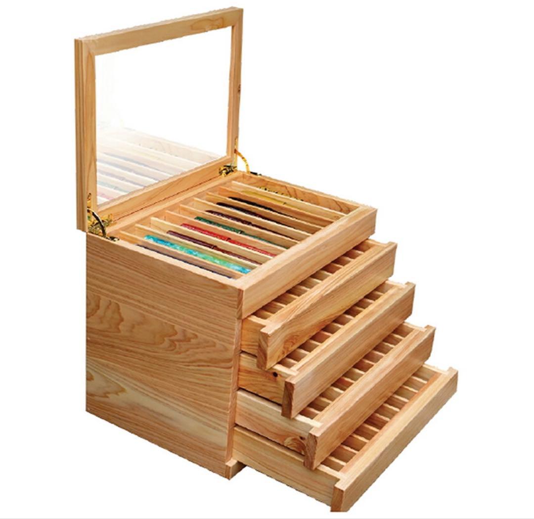 WANCHER Hitasugi Wood Craft 日田杉Penbox 50