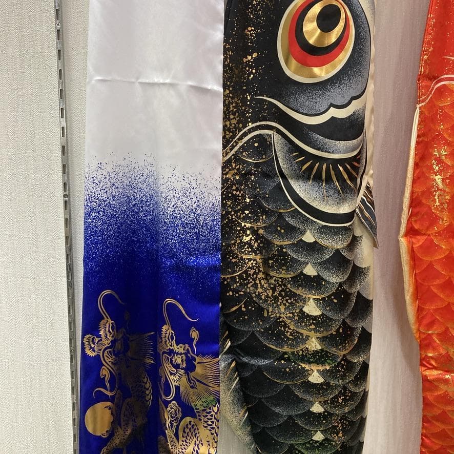 SKO126 鯉のぼりベランダ　 ベランダ鯉1.5m 用　団地用鯉のぼり1.5m