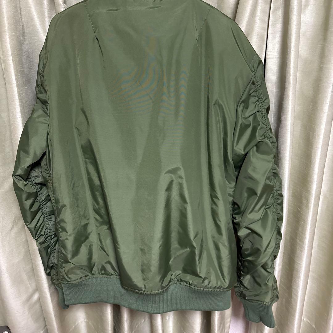 値下げ　レア 　MA-1 フライトジャケット XXL オリーブグリーン