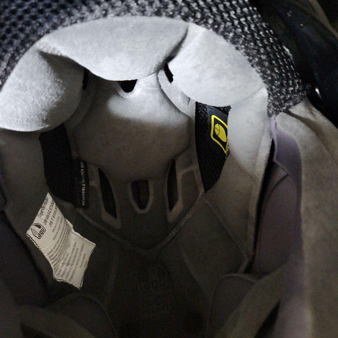 AGVスポーツモジュラーアジアンフィット　カーボン製Mサイズ2022年12月購入