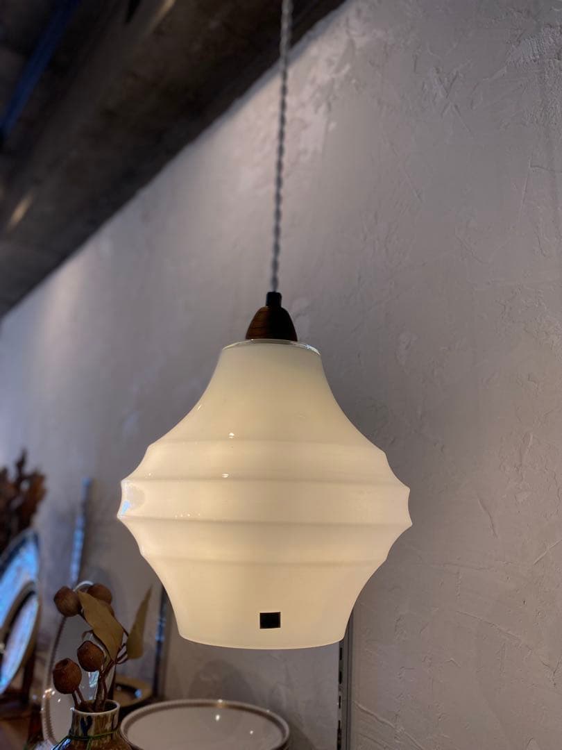 希少 ヴィンテージ 1950-1969 TOSHIBA ペンダントライト①