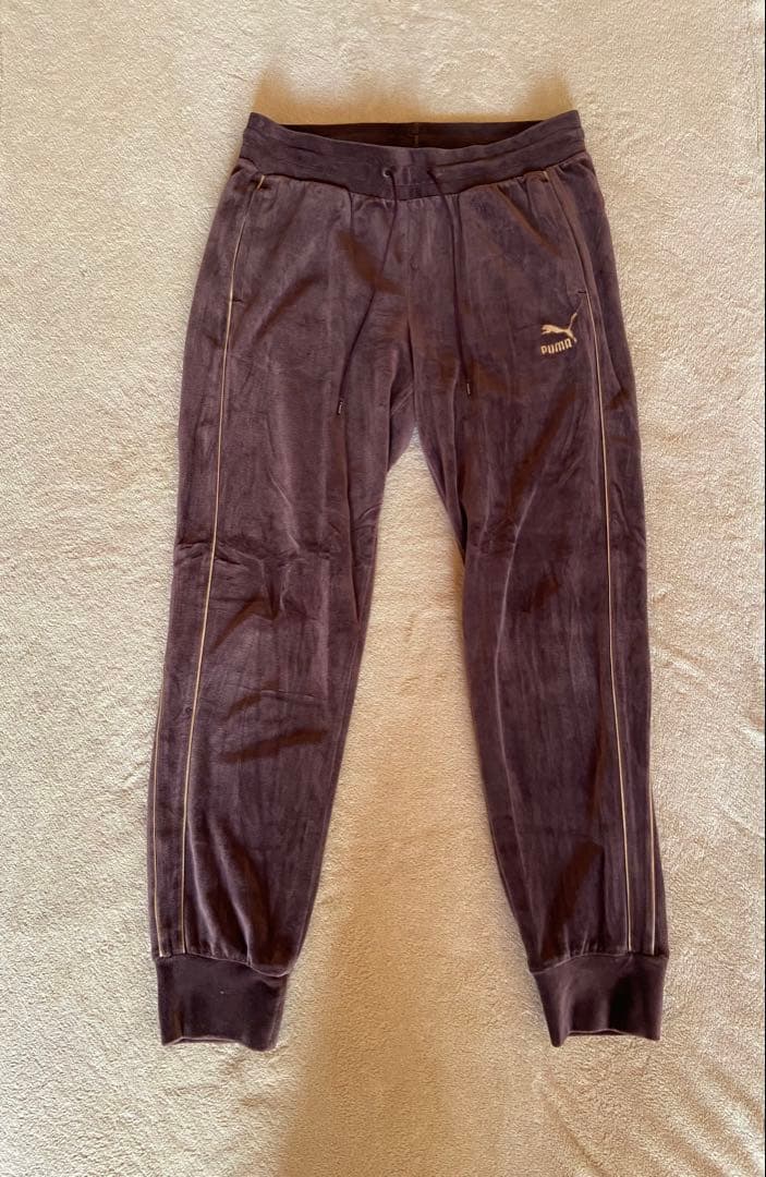 【人気色】PUMA ベロア トラックジャケット セットアップ