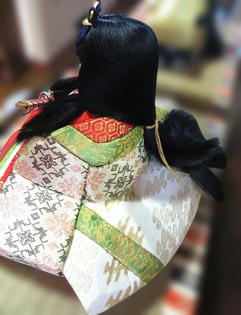 鈴木賢一作 八千代雛　佐賀錦