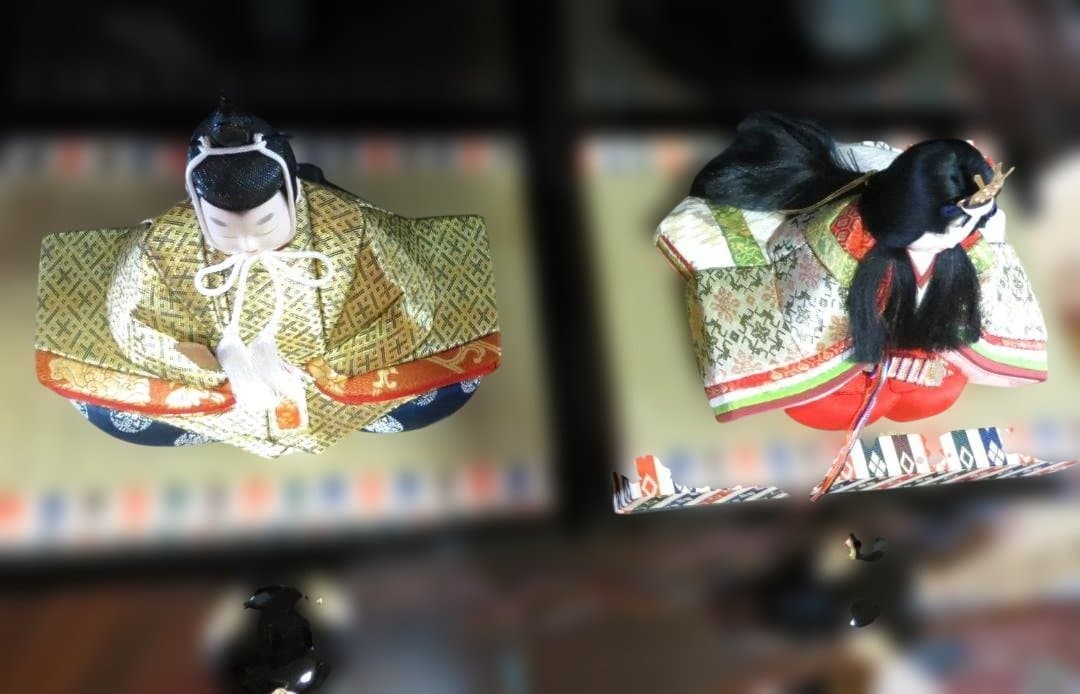 鈴木賢一作 八千代雛　佐賀錦