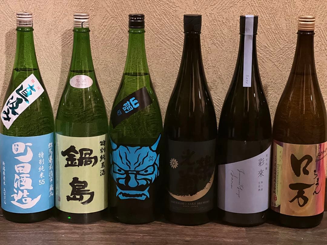 旅行大好き人間 ★日本酒 六本セット 1800ml★