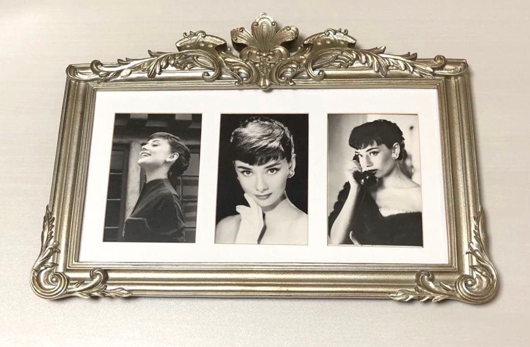 ローラアシュレイ フォトフレーム、オードリー・ヘップバーン ポストカード