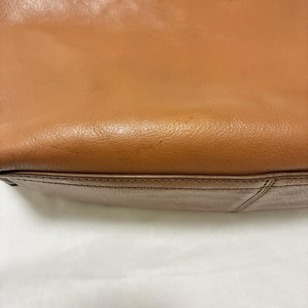 【美品/カード付】コーチ ヘリテージ ショルダーバッグ レザー 斜め掛け 肩掛け