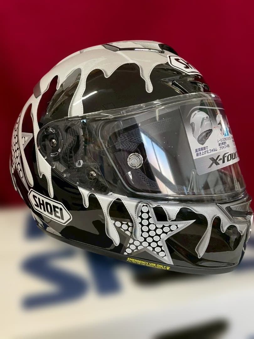 A◆SHOEI　フルフェイス　ヘルメット　XL　ブラック　ホワイト　TC-5