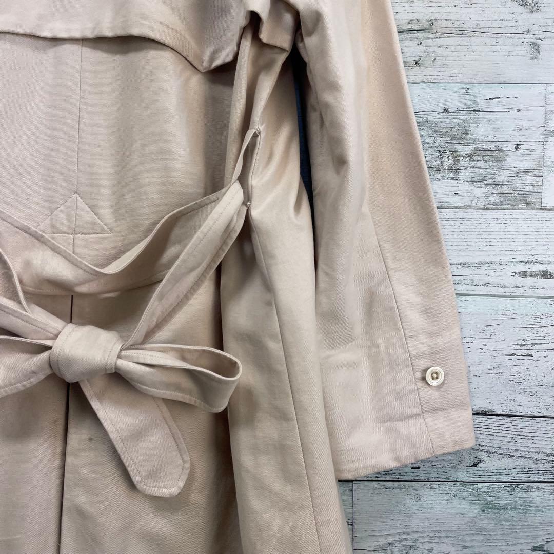 45rpm ダブルブレストレンチコート　ライトベージュ　2サイズ　ベルト付き
