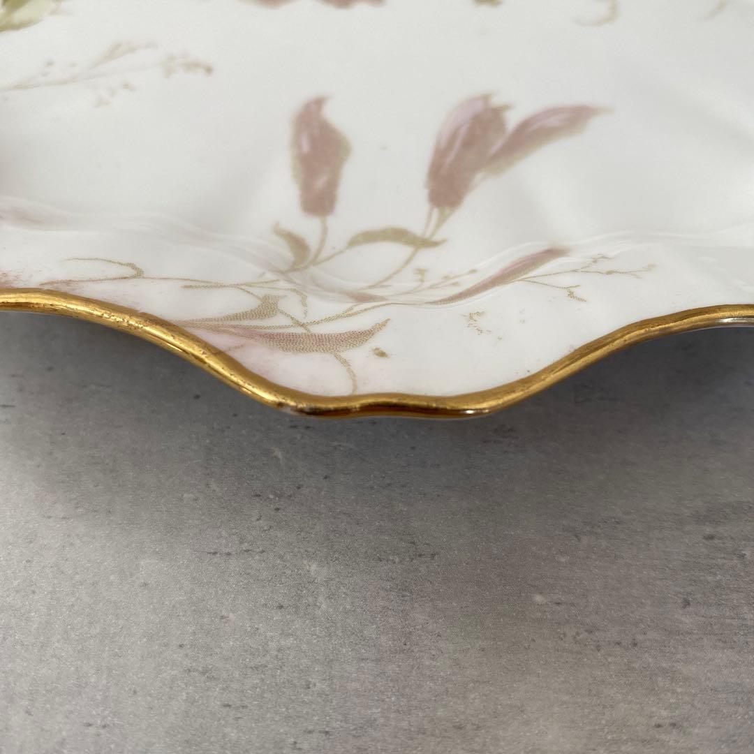 ロイヤルドルトン プレート バーズレム 英国アンティーク