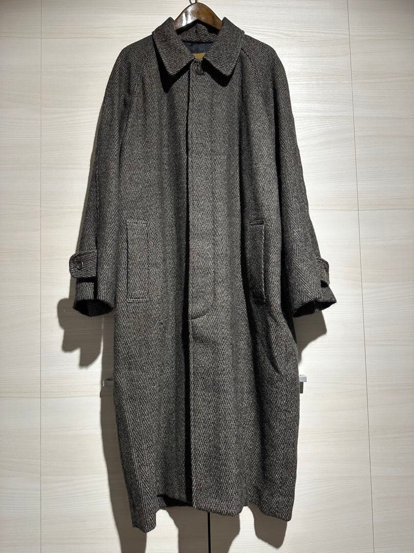 ツイード ヘリンボーンステンカラーコート【sullen tokyo】
