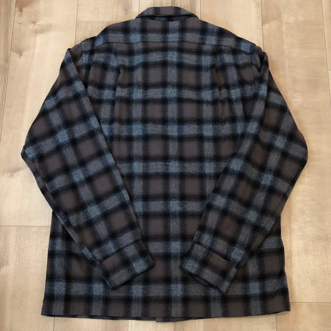 PENDLETON ブラウン系チェックネルシャツ