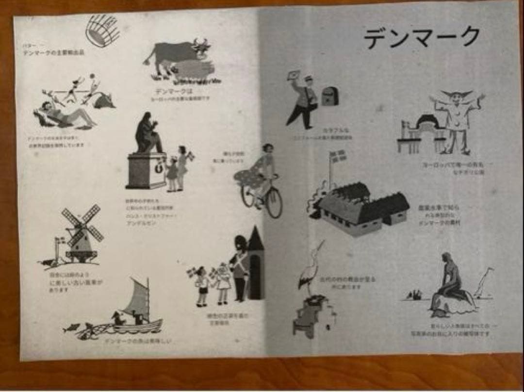ビヨンヴィンブラッド　ビンテージのレアな初期の絵の皿！公園で楽しく遊んでます！C