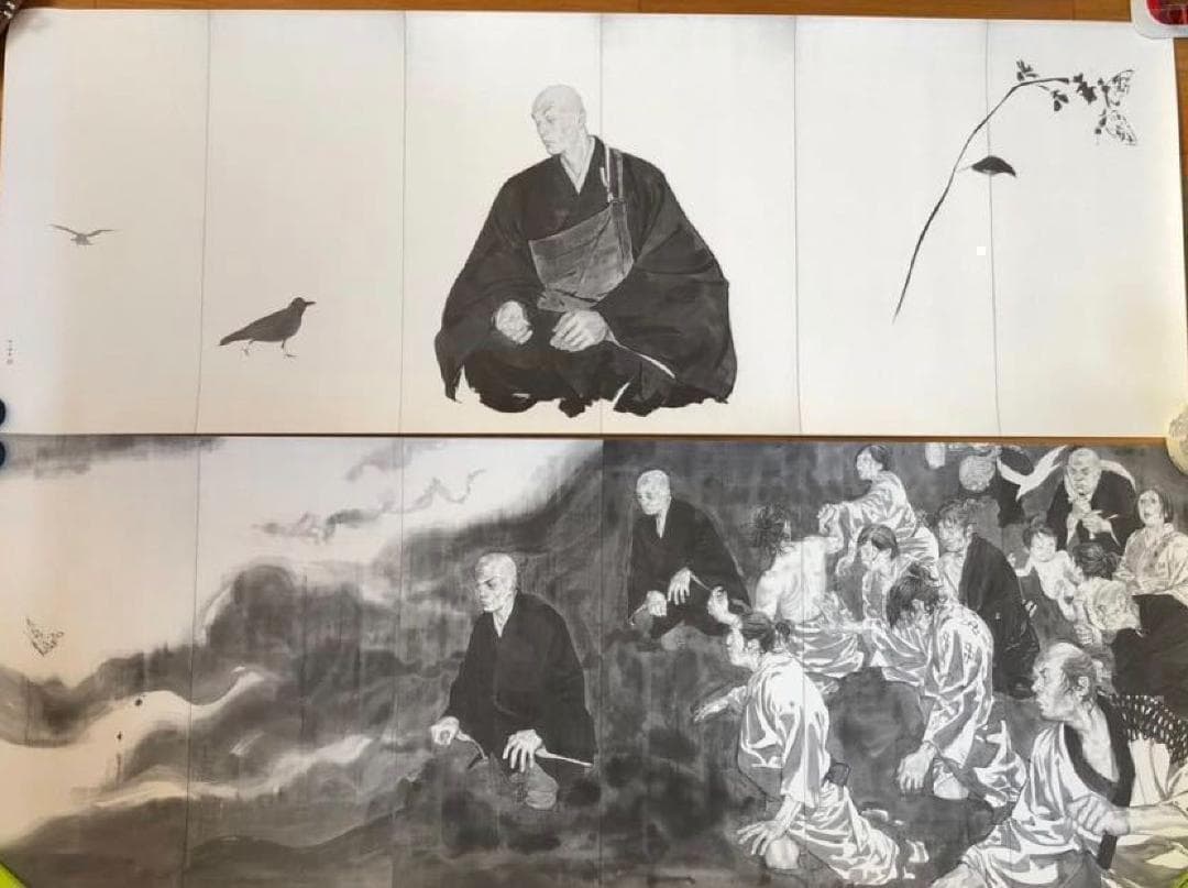 スラムダンク ポスター 井上雄彦 親鸞聖人 京都展限定 2柄セット 残り僅か