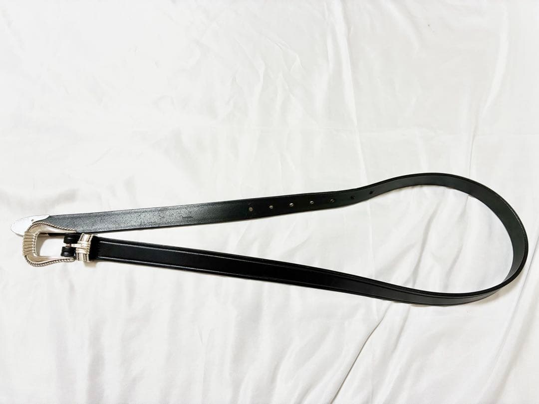 小物 monitaly extra long leather belt 3020