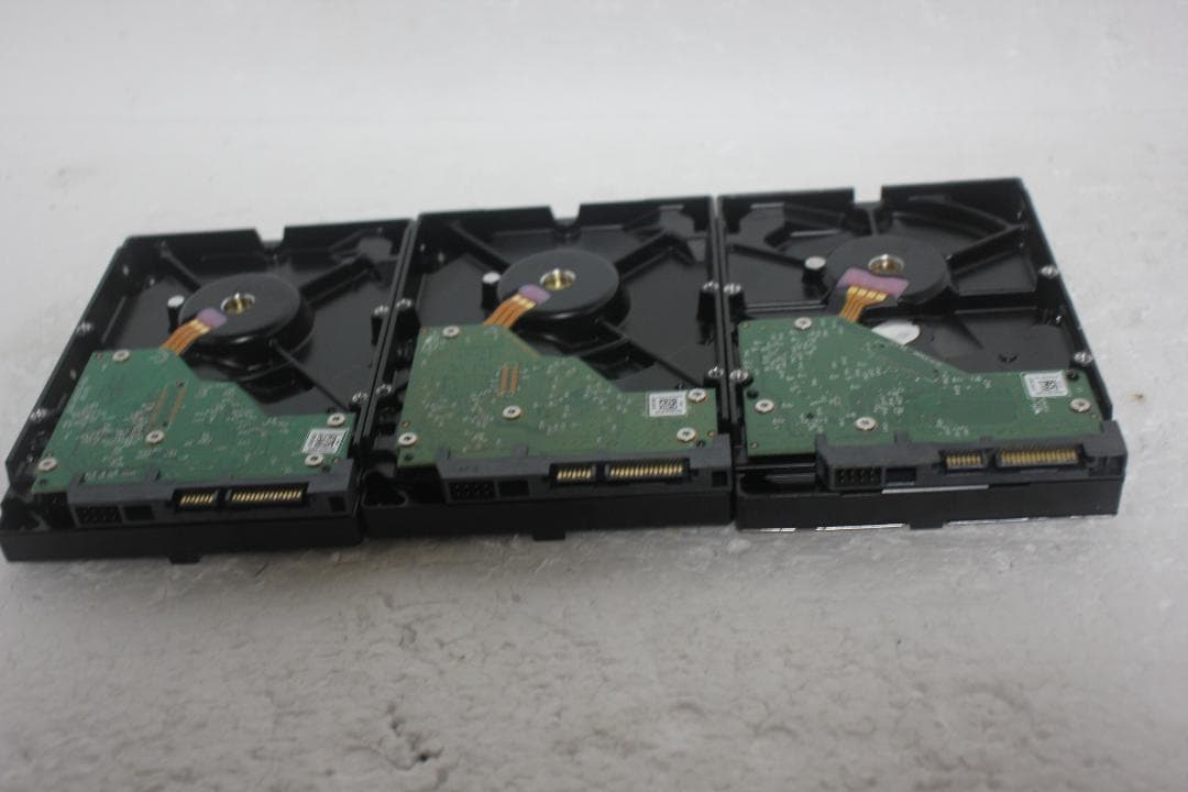 【健康状態注正常】3.5インチHDD WD RED 2TB 2個 1TB 1個