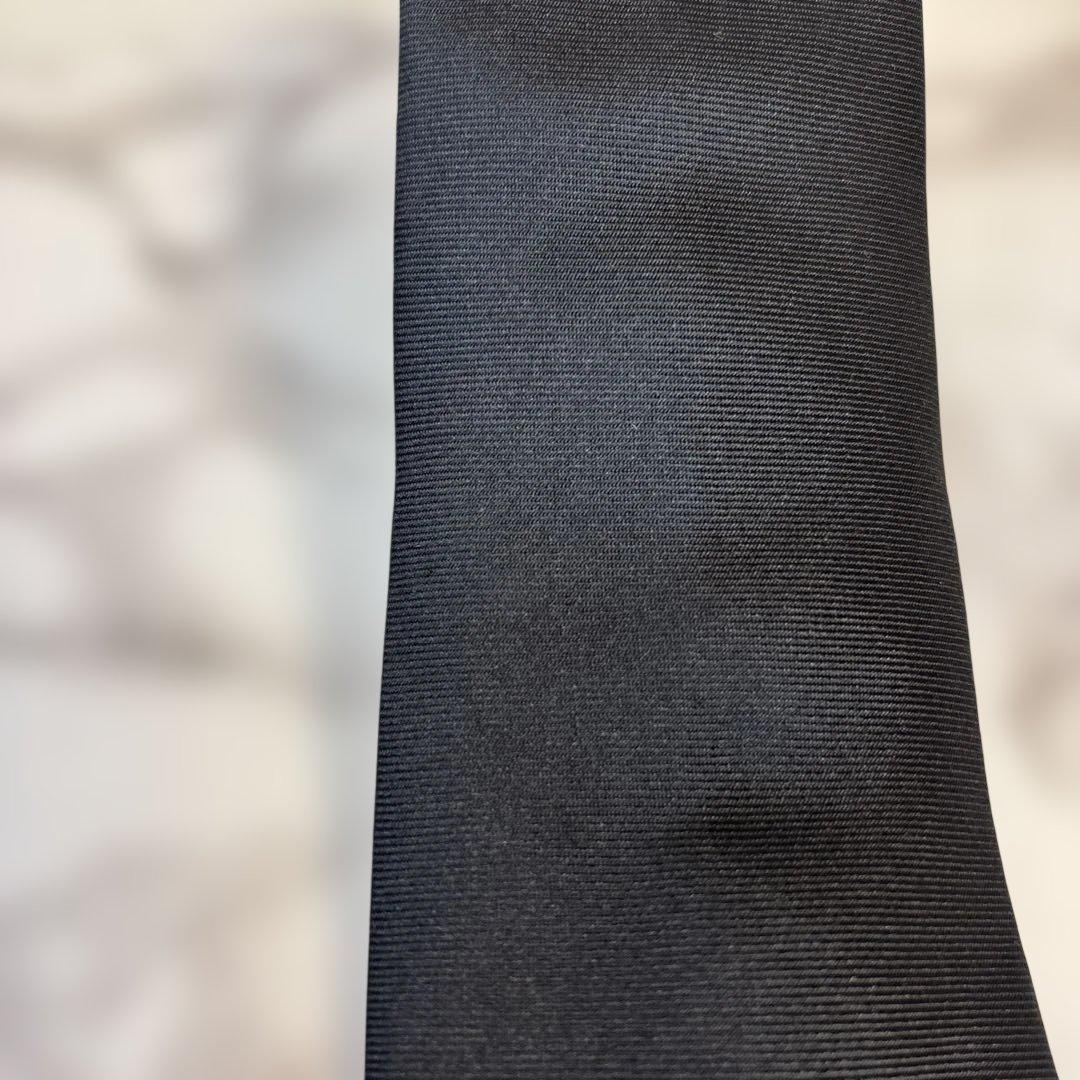 【レア✨】DIOR ディオール ネクタイ オブリーク ブラック グレー 黒　灰