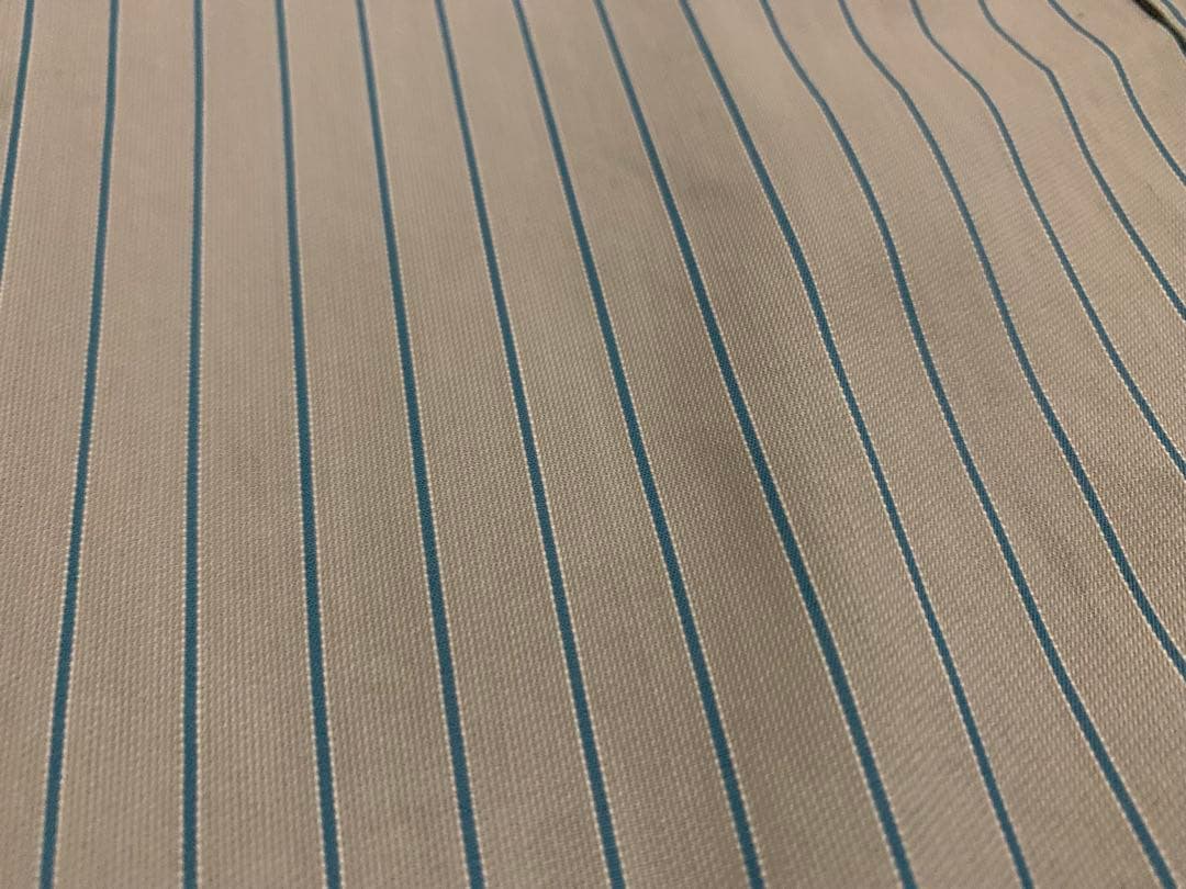 Charvet シャルべ スタンドカラー ストライプ シャツ 39