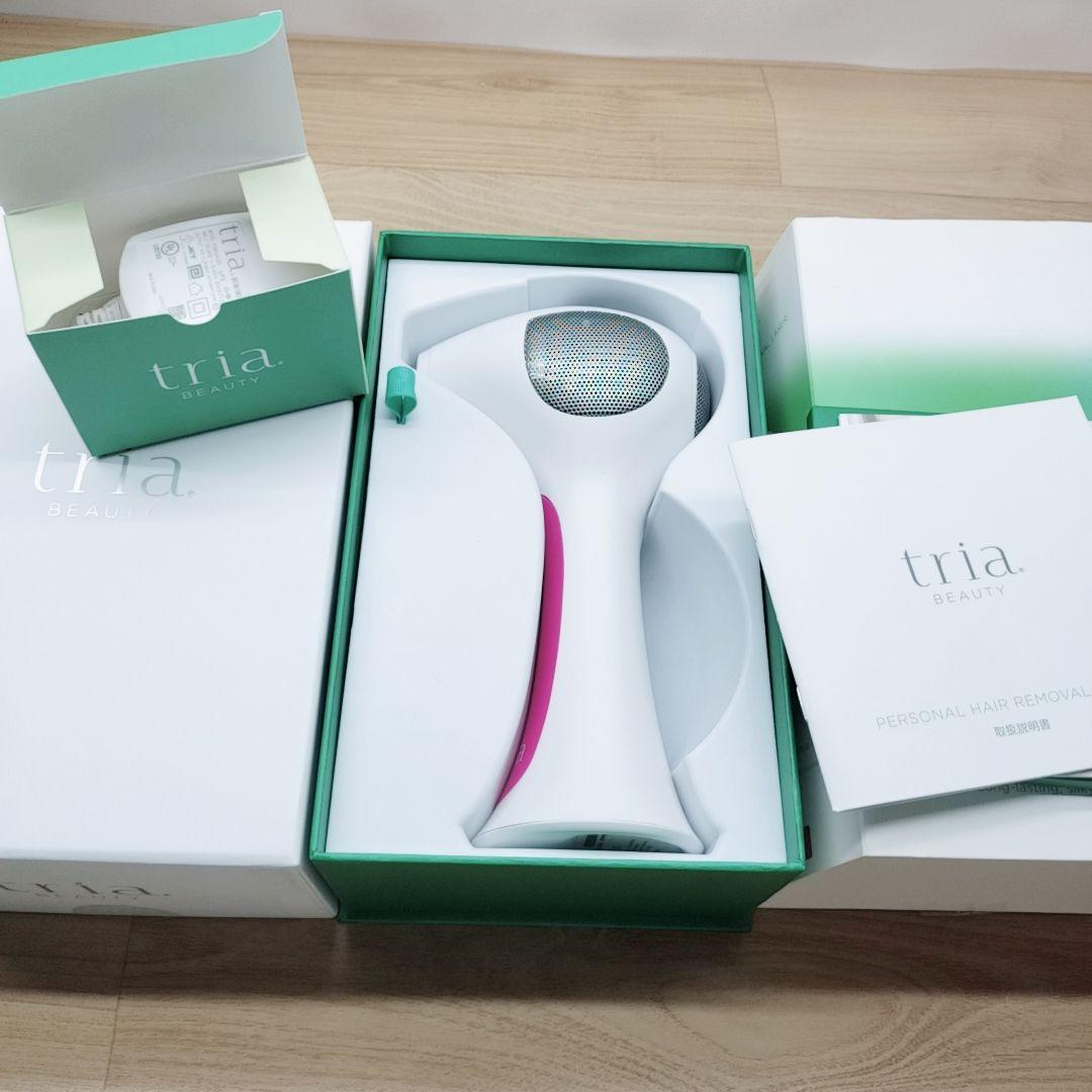 ほぼ未使用品⚡️付属品完備 トリア パーソナルレーザー 4X Tria 脱毛器