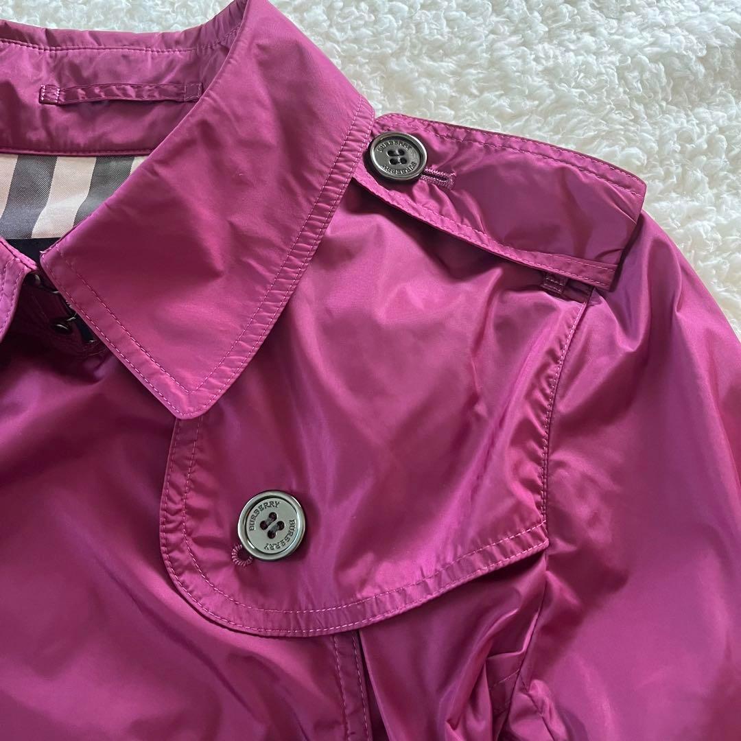 極美品✨バーバリーロンドン トレンチコート ノバチェック ナイロン 撥水