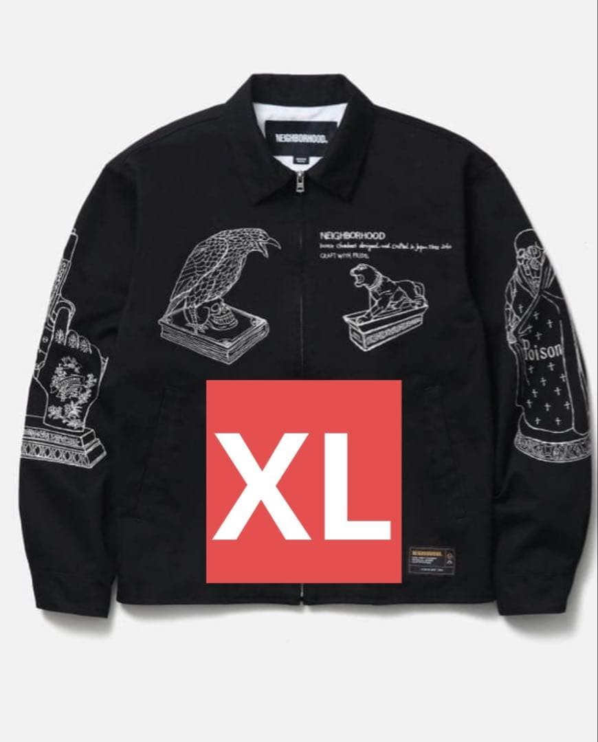 ジャケット・アウター NEIGHBORHOOD SOUVENIR JACKET Black XL