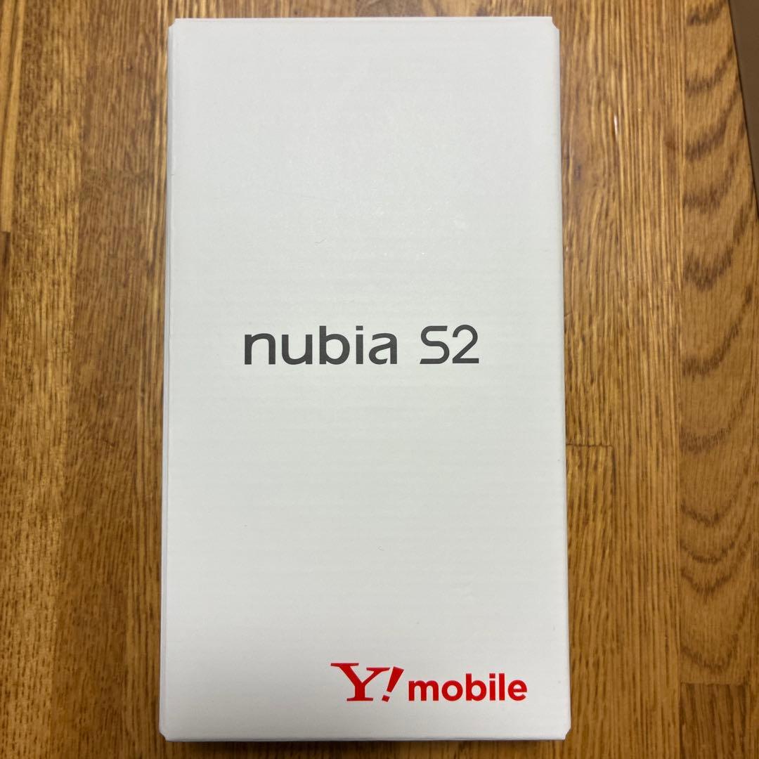 nubia S2 Y!mobile 本体　ホワイト