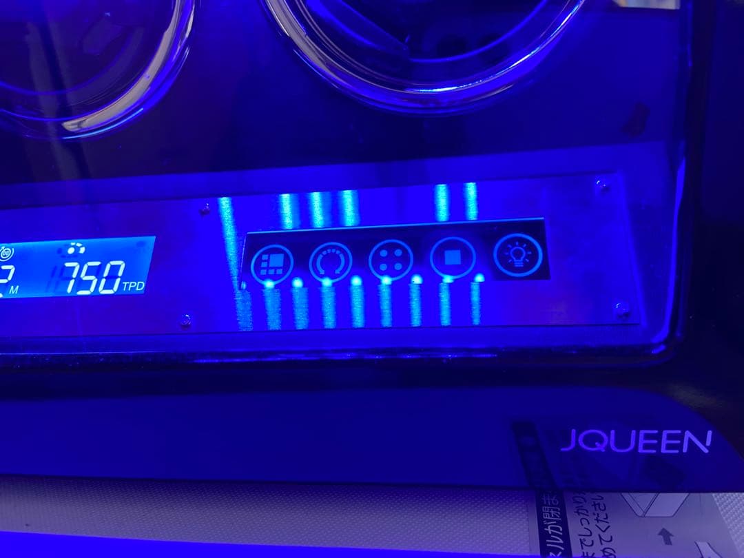 ワインディングマシーン 2本　JQUEEN ウォッチワインダー ブラック・木目