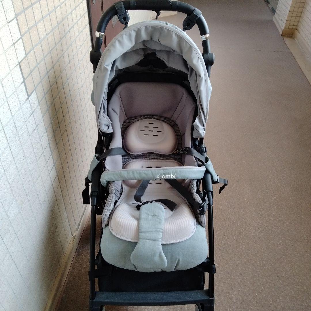 Combi グレー ベビーカー スゴカルminimo