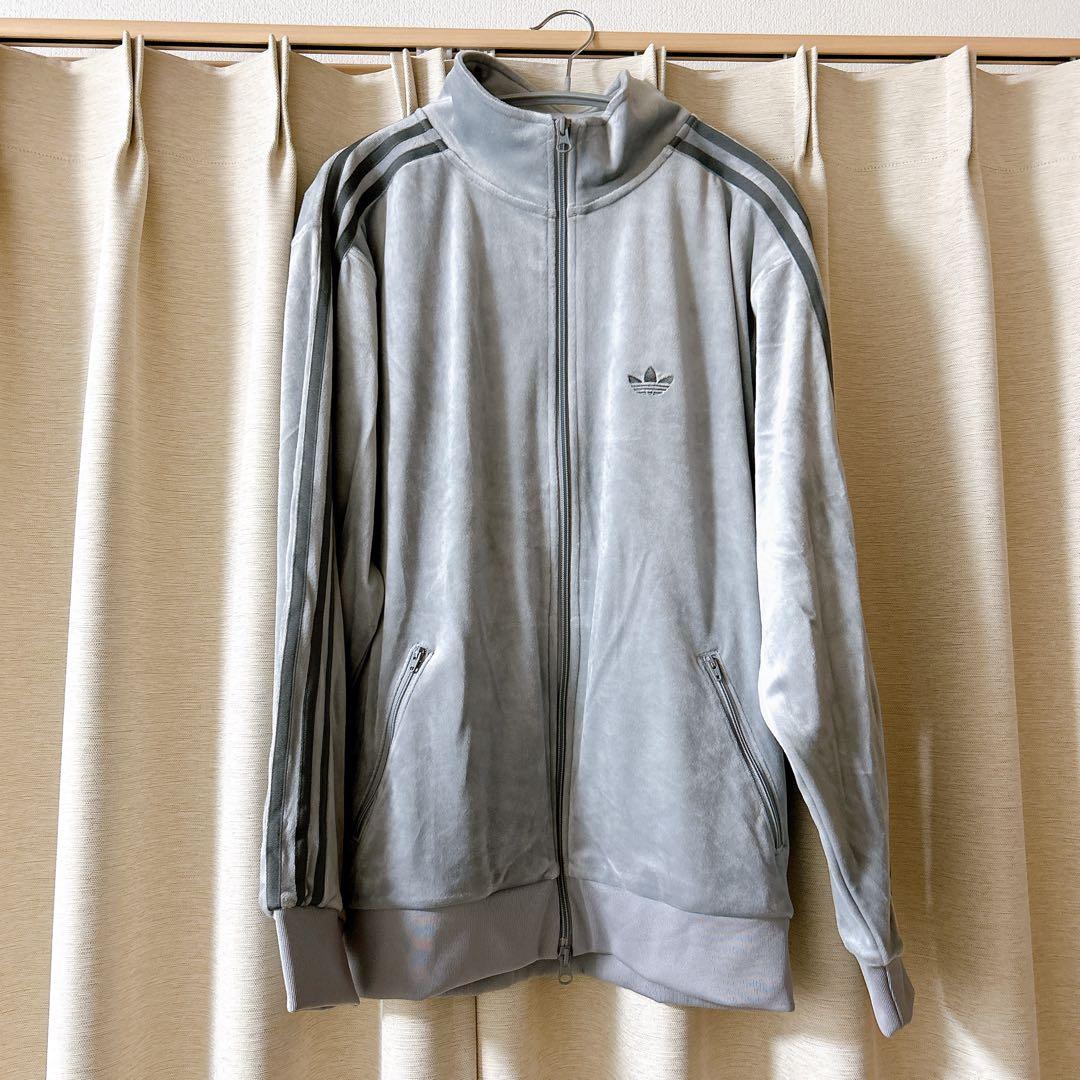 トップス adidas BECKENBAUER VELOUR TRACK TOP