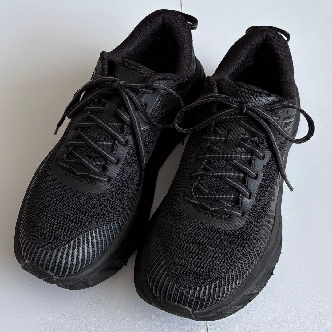 HOKA ONEONE ホカオネオネ BONDI 7 ブラック 24.0 厚底