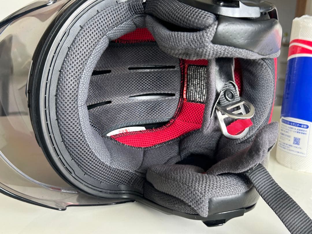 SHOEI J FORCE 4フルフェイスヘルメット ブラック/ホワイトサイズM