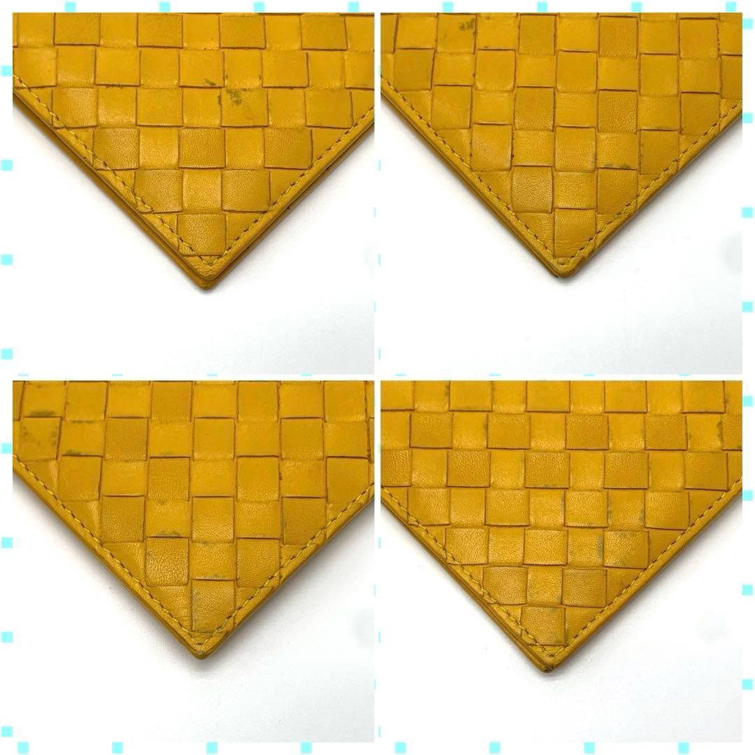 BOTTEGA VENETA イントレチャート マネークリップ イエロー