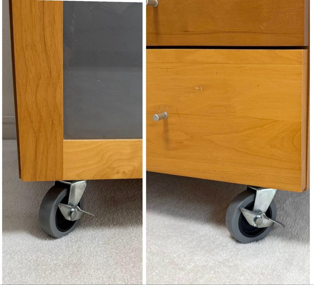 マルヨシ民芸家具　カプリ テレビボード　ローボード 天然木 北欧　幅117