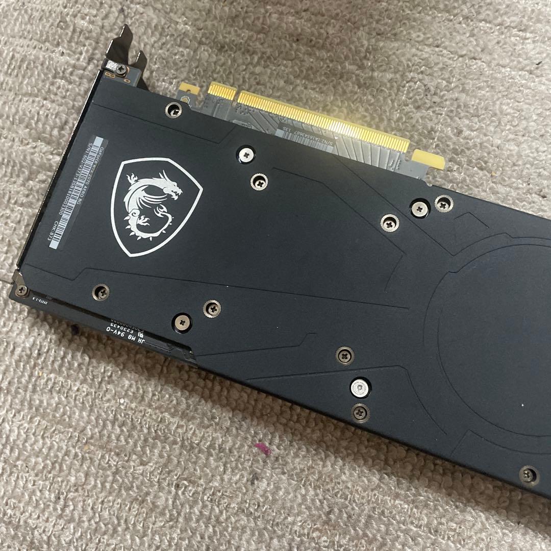 MSI GeForce 2070 AERO 8G グラフィックボード　動作未確認