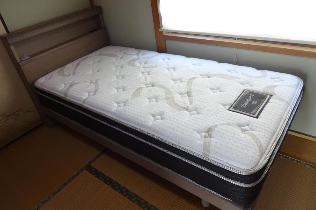 【極美品】シモンズ Beautyrest エッセンシャルSM シングルマット