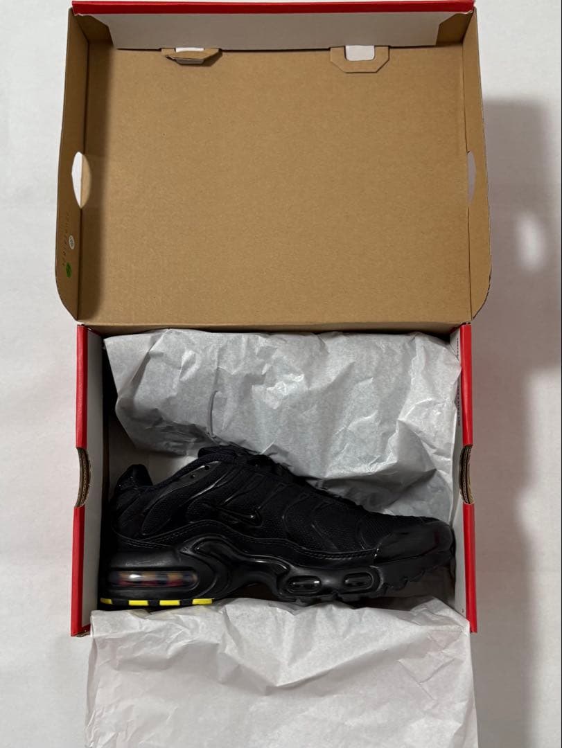 NIKE エアマックスプラス　ブラック　23.5㎝【中古品】