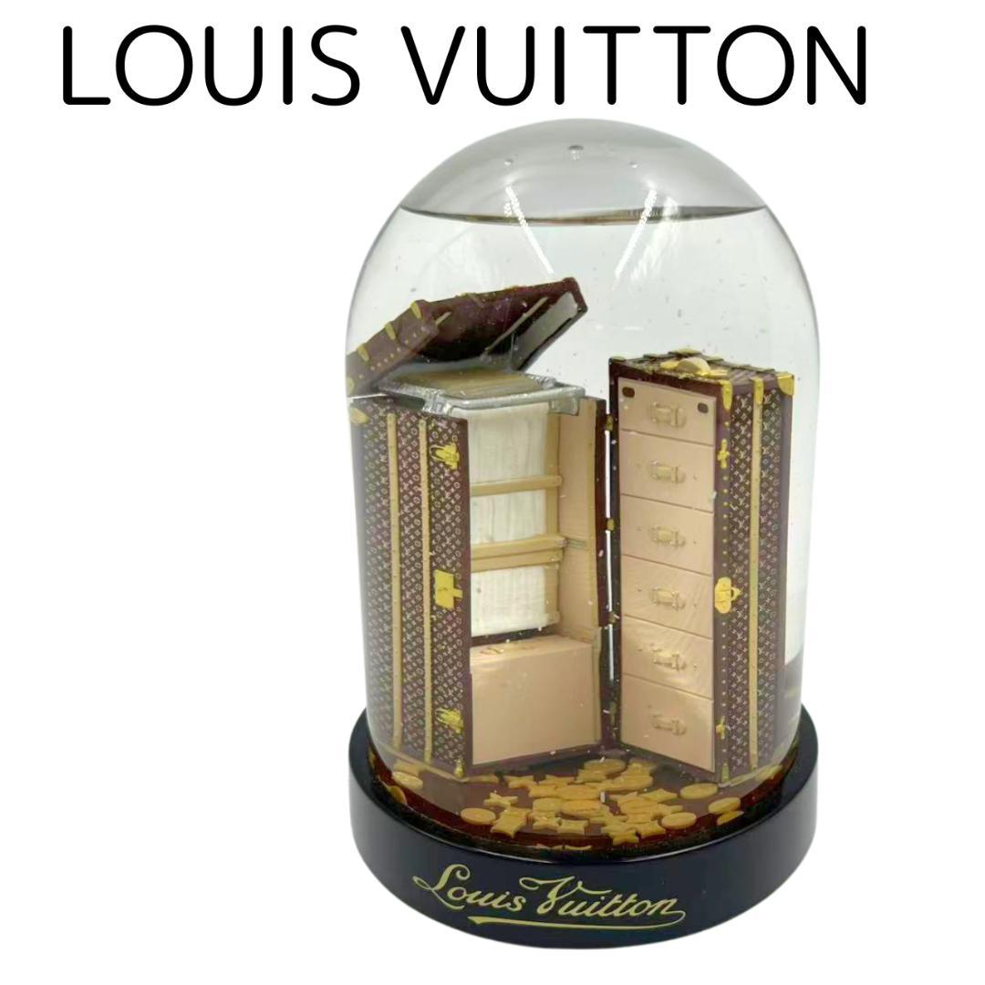 <希少>LOUIS VUITTON ヴィトン スノードーム トランク 置物