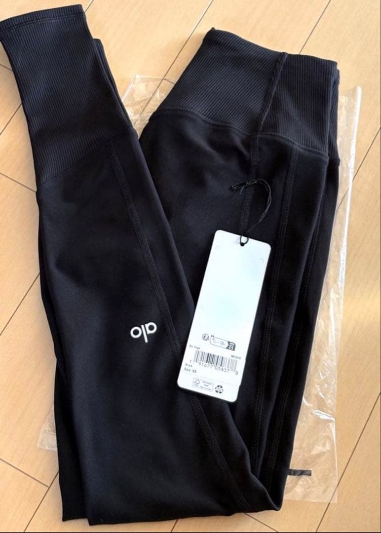 aloyoga ハイウェストalosoft ラウンジレギンス 黒 XS