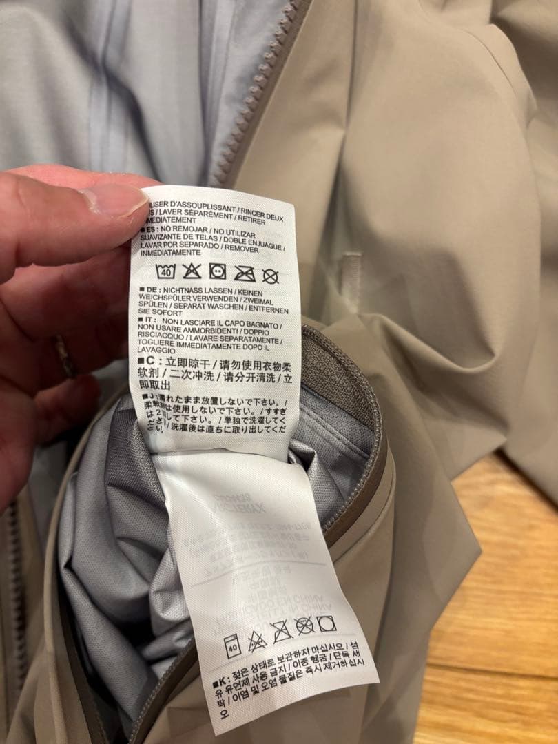 アークテリクス フレイザージャケット ゴアテックス Sサイズ