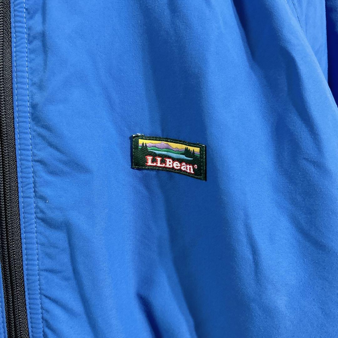 希少USA製 L.L.Bean ウォームアップジャケットジャンパー ブルー