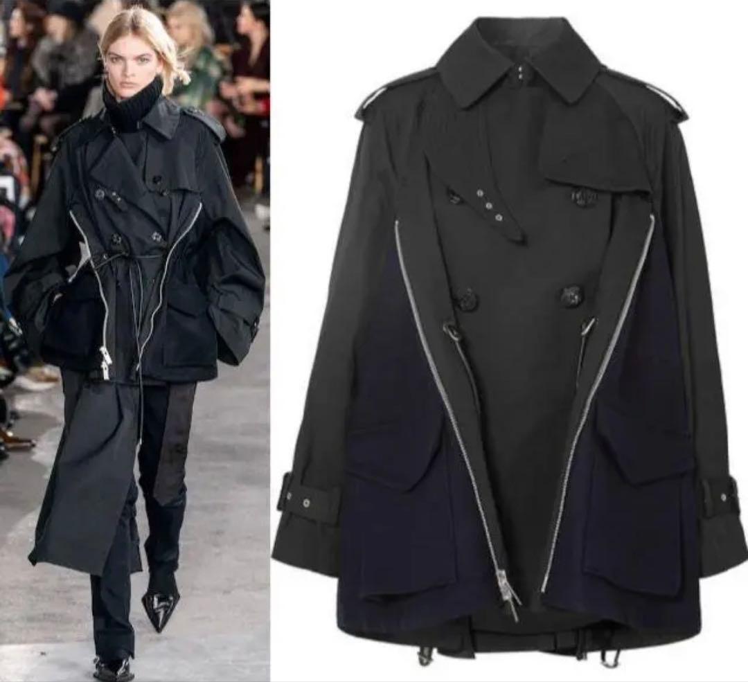 M*N様 sacai ジャケット 19-04704 サイズ2 タグ付き　未使用品