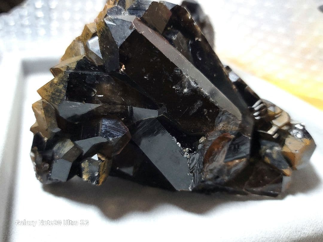 天然石　モリオン•クラスター