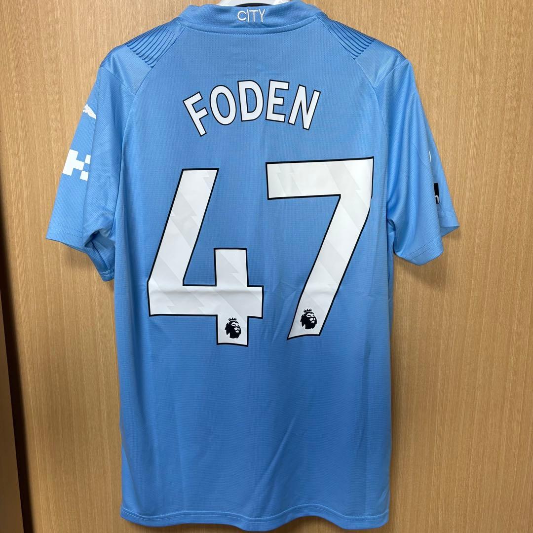 マンチェスターシティ 23-24 ホーム ユニフォーム No.47 フォーデン
