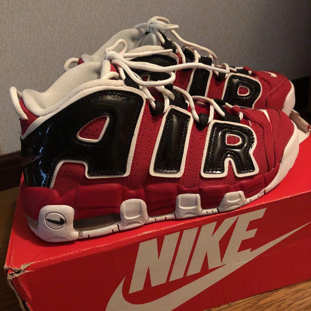 靴 NIKE AIR  MORE UPTEMPO bulls
