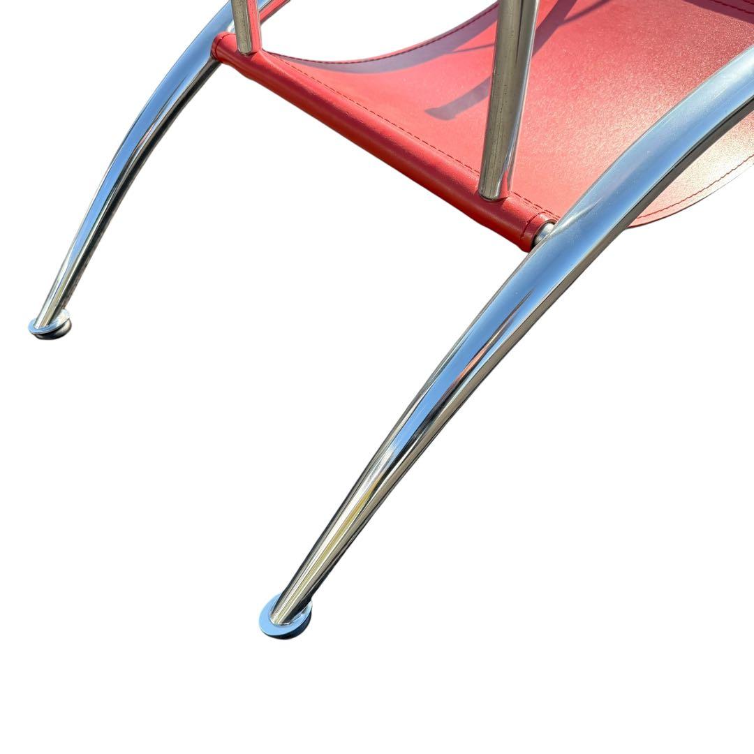 スペースエイジ ガラスローテーブル ヴィンテージ レザー ミッドセンチュリー